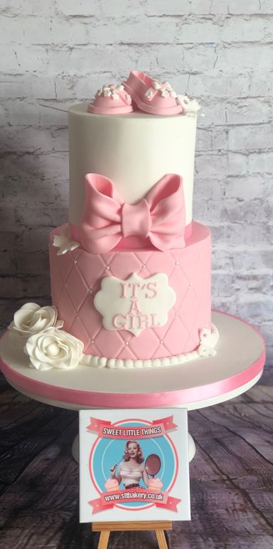 SLT Bakery baby shower cake