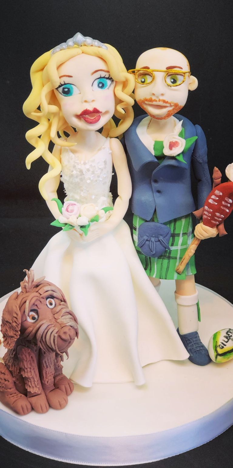 SLT Bakery wedding topper